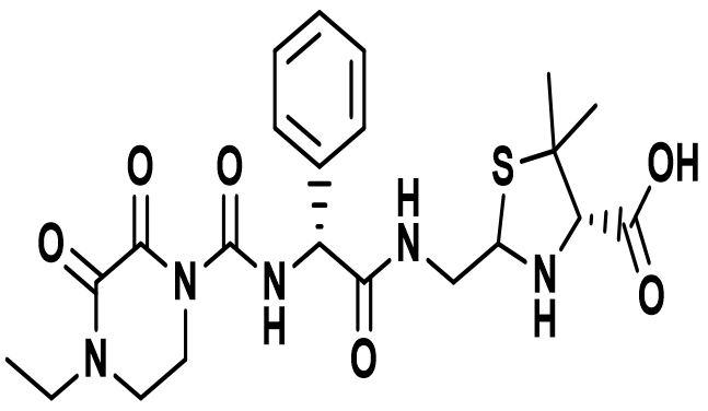 Piperacillin EP Impurity C / Piperacillin BP Impurity C / Monodecarboxy Piperacilloic Acid (Mixture of Diastereomers) / Penilloic Acids of Piperacillin